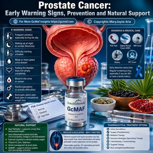 Prostate Cancer: Early Warning Signs, Prevention and Natural Support