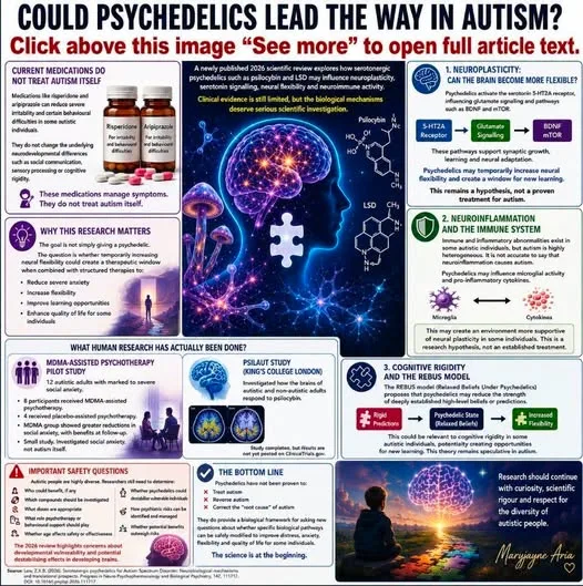 COULD PSYCHEDELICS LEAD THE WAY IN AUTISM?