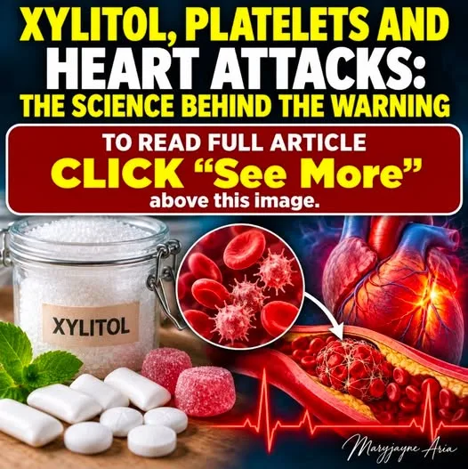 XYLITOL, PLATELETS AND HEART ATTACKS: THE SCIENCE BEHIND THE WARNING
