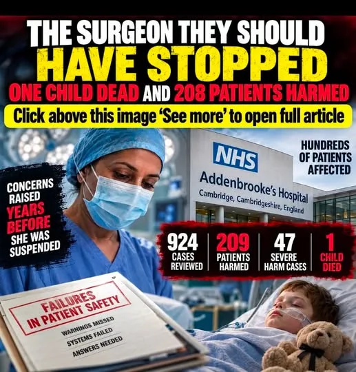 THE SURGEON THEY SHOULD HAVE STOPPED: ONE CHILD DEAD AND 208 PATIENTS HARMED